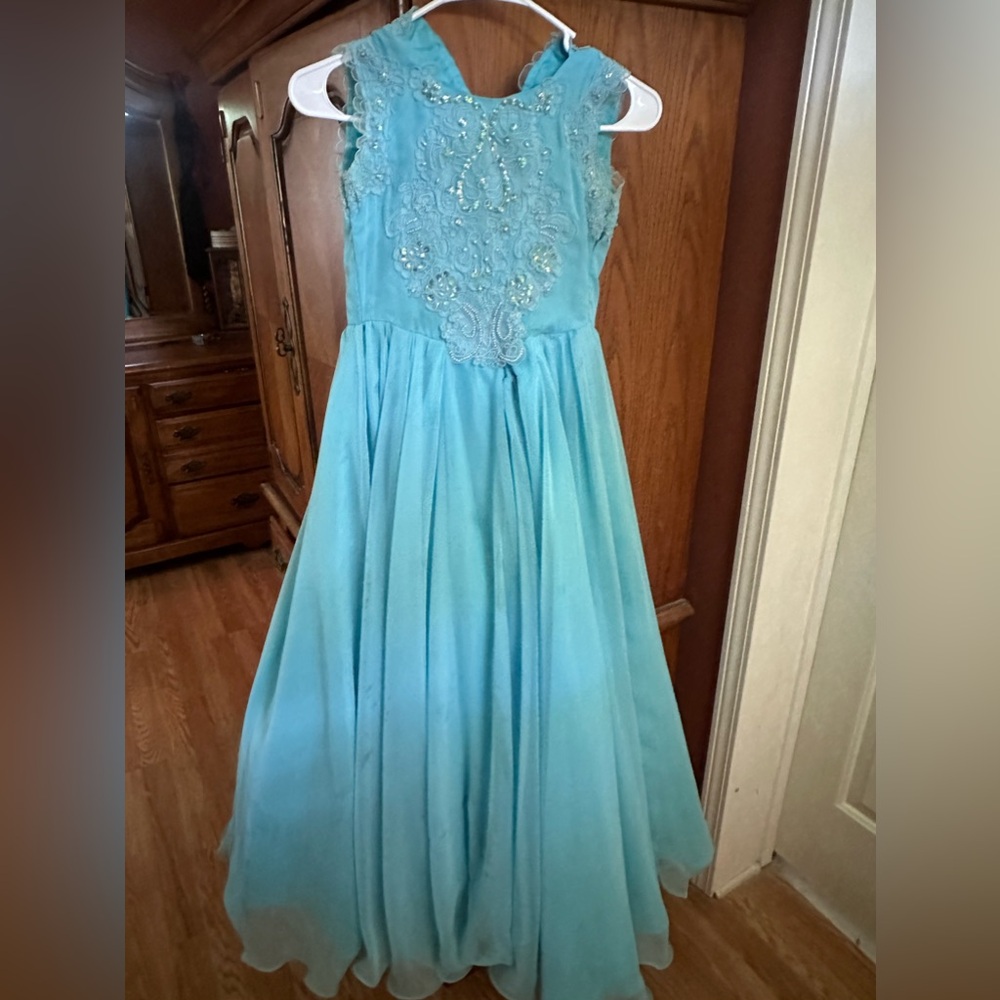 PAGEANT DRESS WORN ONCE!